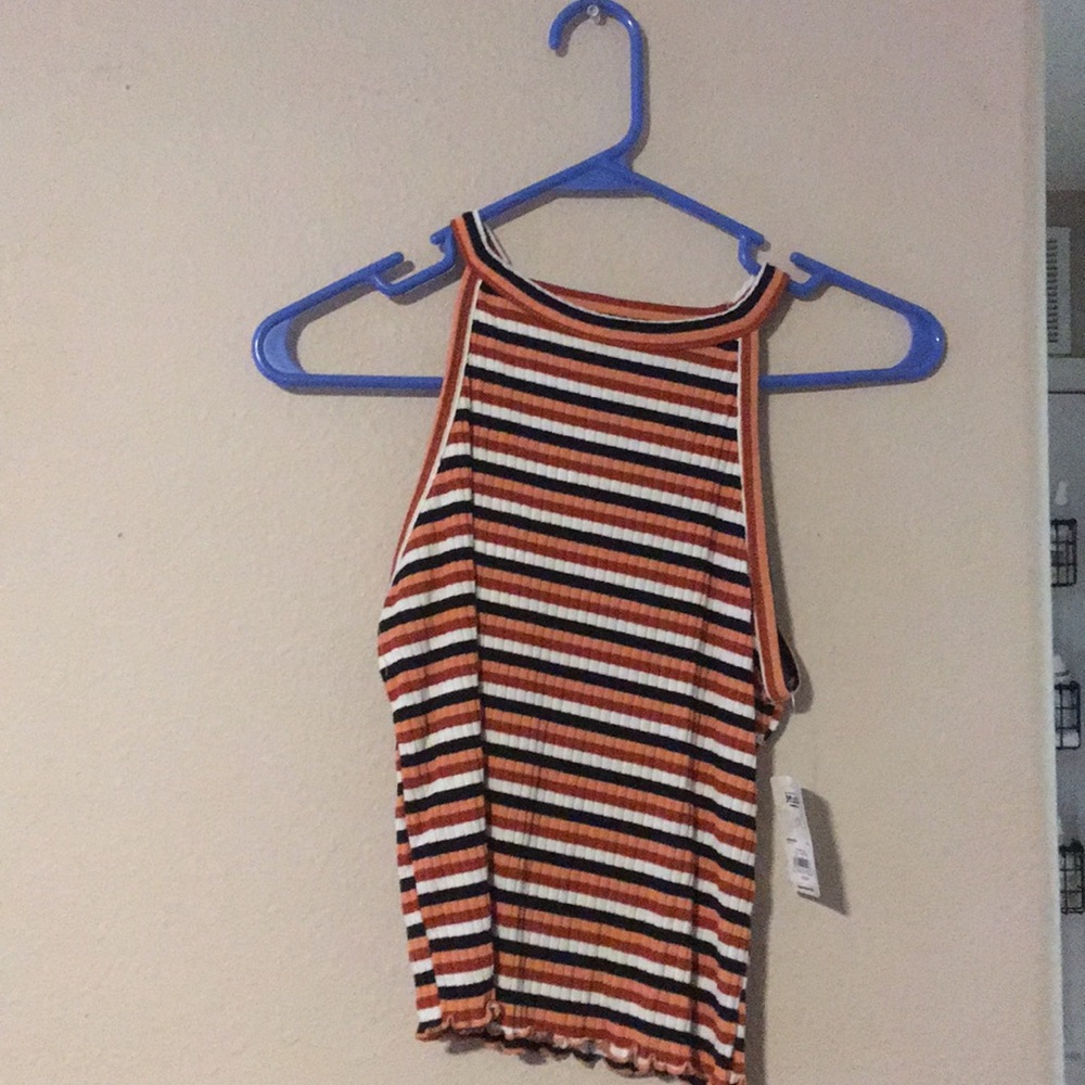 Multi Colored Stripe Tank Top